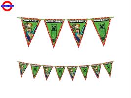  MINECRAFT FESTONE BANDIERINE MT.2.3