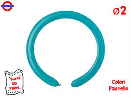 LATTICE MODELLABILE ø2-260Q 100PZ TURCHESE GEMAR 068