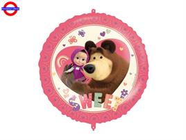  MYLAR MASHA E ORSO 18 CON PESETTO