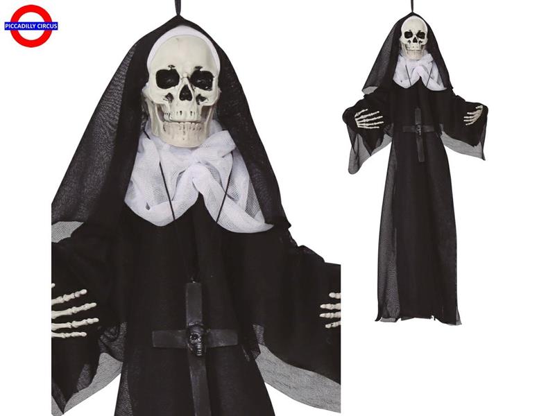 PENDENTE SCHELETRO MONACA 50 CM