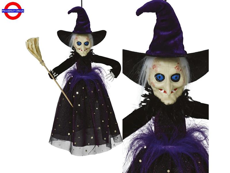 DECORAZIONE DA APPENDERE STREGA 47 CM