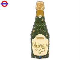 MYLAR BOTTIGLIA CHAMPAGNE SUPER SHAPE 37