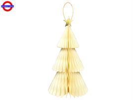 ALBERO AVORIO IN CARTA CON STELLA CM.40