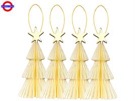 ALBERO AVORIO IN CARTA CON STELLA CM.10 CF.4