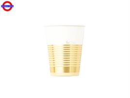 TAVOLA - ELEGANCE GOLD 8 BICCHIERI 250CC