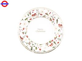 TAVOLA - LITTLE CHRISTMAS 8 PIATTI FONDI D.24