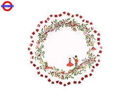 TAVOLA - CHRISTMAS VINTAGE 8 PIATTI FONDI D.24