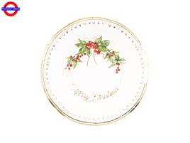 TAVOLA - GOLD GARLAND 8 PIATTI FONDI D.24