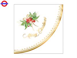 TAVOLA - GOLD GARLAND 16 TOVAGLIOLI ROUND 33X33