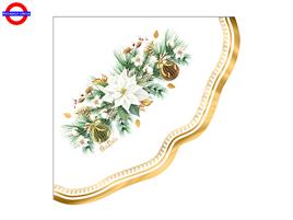 TAVOLA - NOEL 16 TOVAGLIOLI 33X33