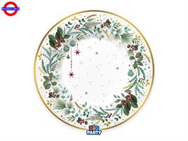 TAVOLA - WHITE CHRISTMAS 6 SOTTOPIATTI CM.30