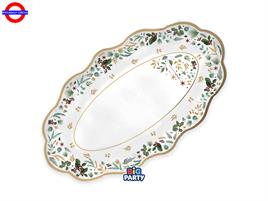 TAVOLA - WHITE CHRISTMAS 2 RAVIERE CM.36X20