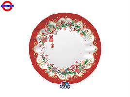 TAVOLA - CHRISTMAS JINGLE 6 PIATTI CM.25