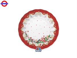 TAVOLA - CHRISTMAS JINGLE 6 PIATTI CM.20