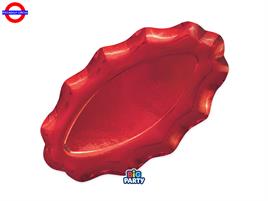 TAVOLA - WAVY ROSSO METAL 2 RAVIERE CM.36X20