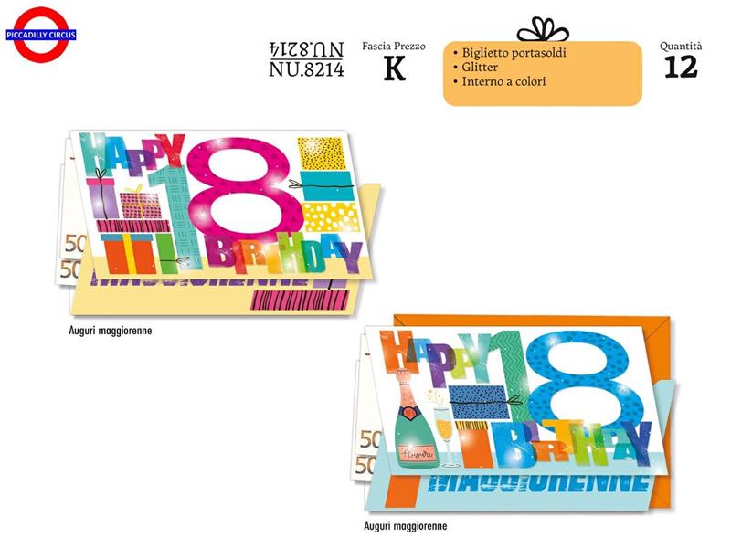 BIGLIETTO 18 ANNI --