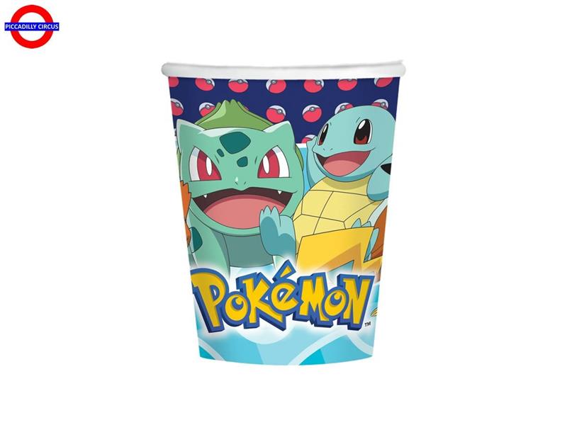  POKEMON 8 BICCHIERI 266CC