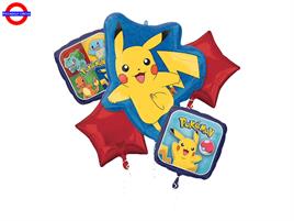  MYLAR POKEMON BOUQUET 5 PZ.
