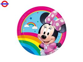  MINNIE RAINBOW MAKE 8 PIATTI D.18