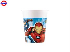  AVENGERS EVERGREEN 8 BICCHIERI 200CC