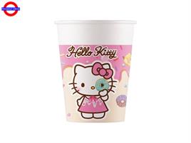  HELLO KITTY E KUROMI 8 BICCHIERI CC 200