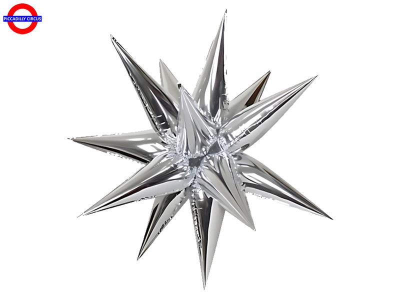 MYLAR STELLA ARGENTO 13 PUNTE 27