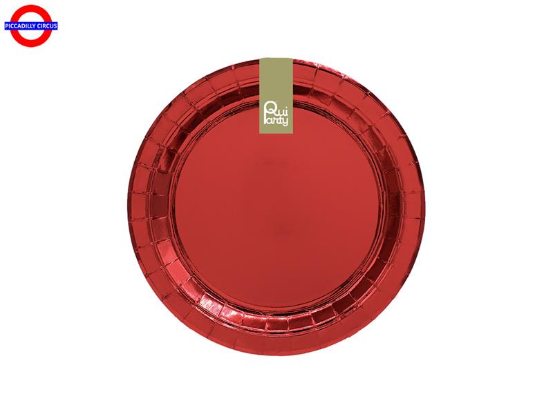 BIOCOLOR ROSSO METAL 15 PIATTI CM.24