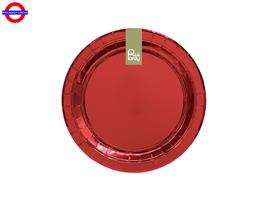 BIOCOLOR ROSSO METAL 15 PIATTI CM.24
