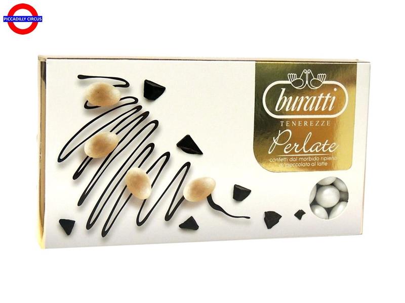 CONFETTI BURATTI 1KG TENEREZZE PERLATO BIANCO