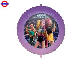  MYLAR K-POP DEMON HUNTERS 18 CON PESETTO