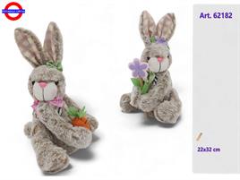 PELUCHE CONIGLIO CON CAMICIA 2 ASSCM.25