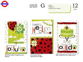 BIGLIETTO COMPLEANNO - FORTUNA 3 ASS.