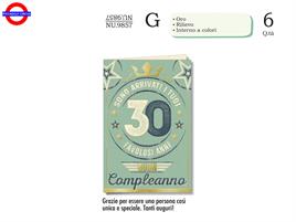 BIGLIETTO 30 ANNI - VINTAGE