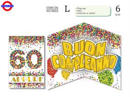 BIGLIETTO 60 ANNI - POP-UP DOTS