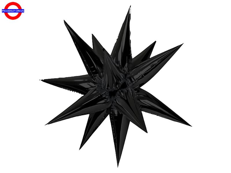 MYLAR STELLA NERO 13 PUNTE 27
