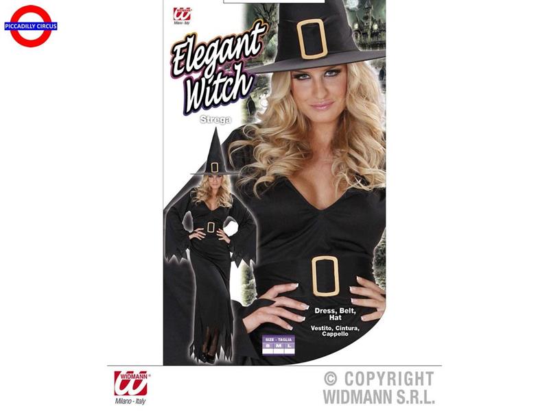 COSTUME DONNA STREGA ELEGANTE TG.M