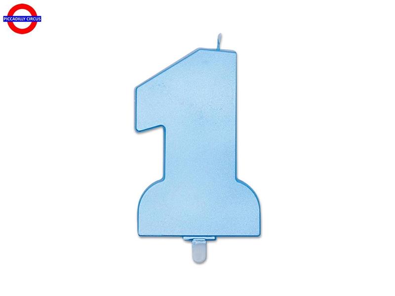 CANDELINA 1°COMP. METAL CELESTE  CM.11