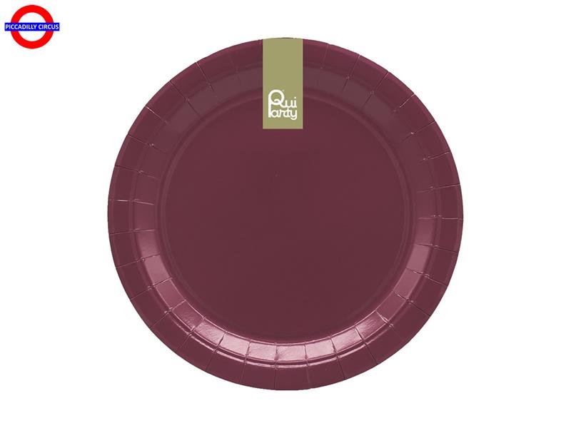 BIOCOLOR CARTA BORGOGNA 15 PIATTI CM.24
