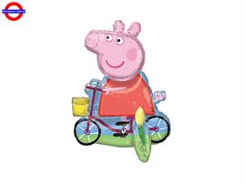  MYLAR PEPPA PIG MULTIBALLOON CM.45X55