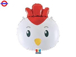 MYLAR ANIMAL SUPER SHAPE GALLO CM.50X70