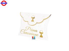 SCATOLINA BUSTA ELEGANTE COMUNIONE CF.10 PEZZI