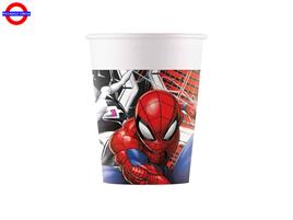  SPIDERMAN WORLD OF WEBS 8 BICCHIERI