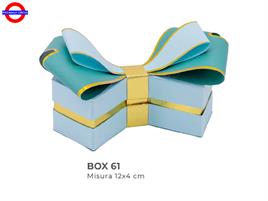 SCATOLA FIOCCO TIFFANY ORO CM.12X4