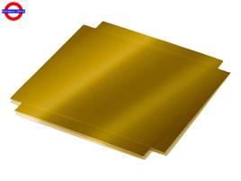 FONDINO PER SCATOLA 100X100X10 MM ORO