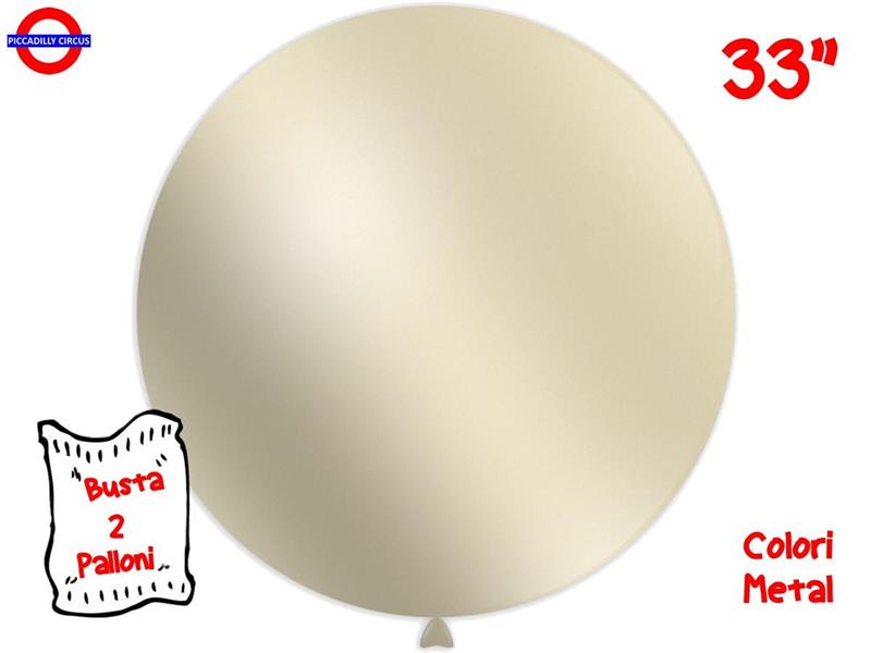 LATTICE 30 MONGOLFIERA METAL BS.2 PZ ORO