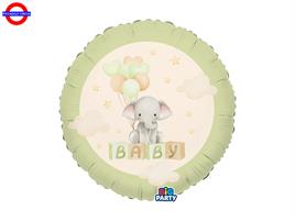 MYLAR BABY ELEPHANT 18
