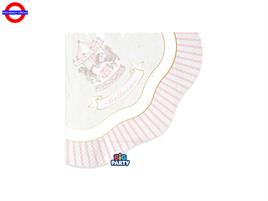 BATTESIMO CARILLON ROSA 16 TOVAGLIOLI 33X33