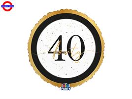 MYLAR 40° HAPPY BIRTHDAY PRESTIGE