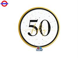 50° HAPPY BIRTHDAY PRESTIGE 6 PIATTI D.18