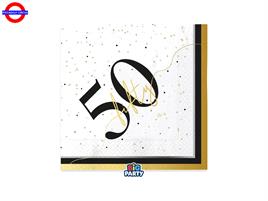 50° HAPPY BIRTHDAY PRESTIGE 16 TOVAGLIOLI 33X33